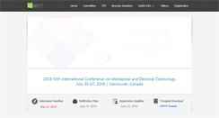 Desktop Screenshot of icmet.ac.cn